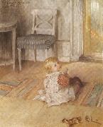 Pontus on the Floor Carl Larsson